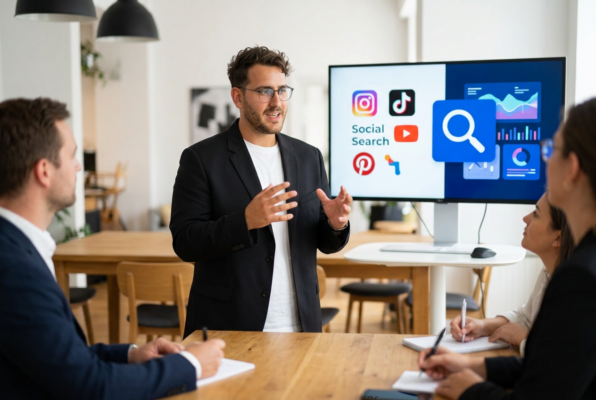 Social Search: Wie Max Weiss erklärt, warum Plattformen die neue Suchmaschine sind